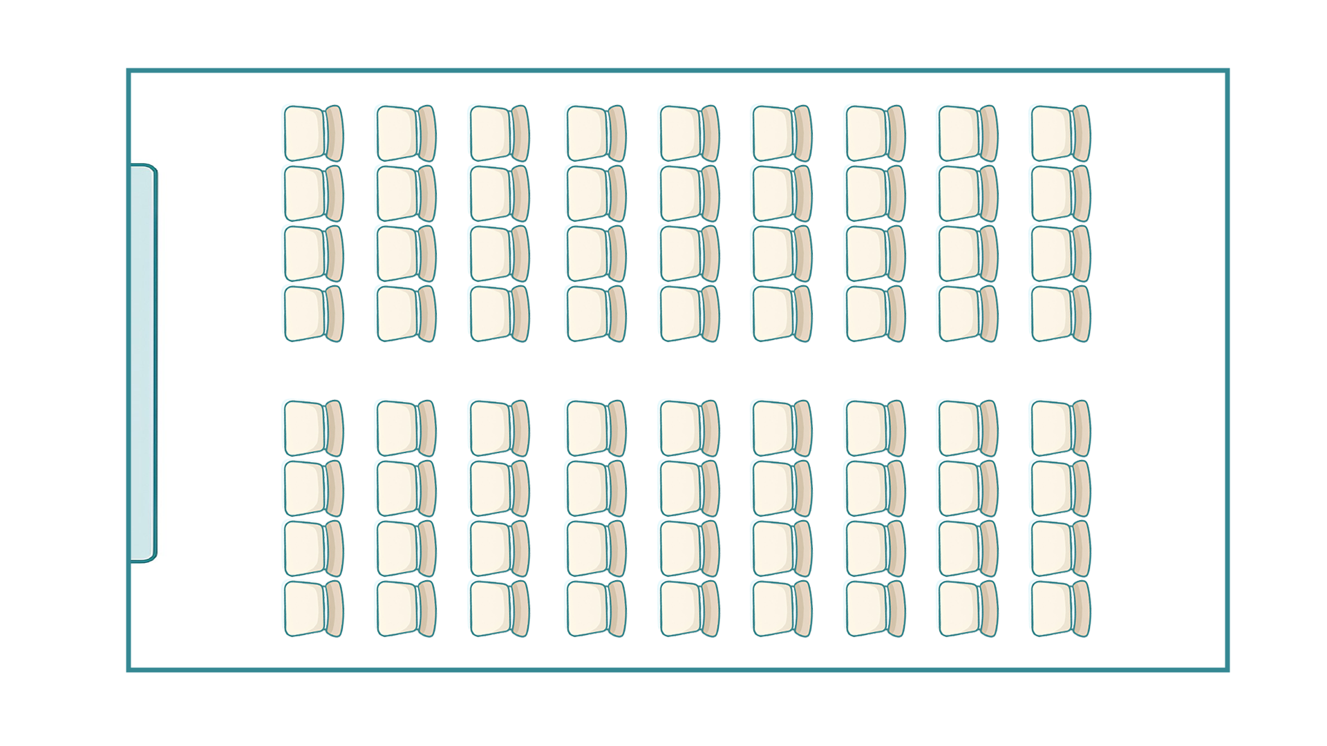 Möbleringsalternativ Biosittning